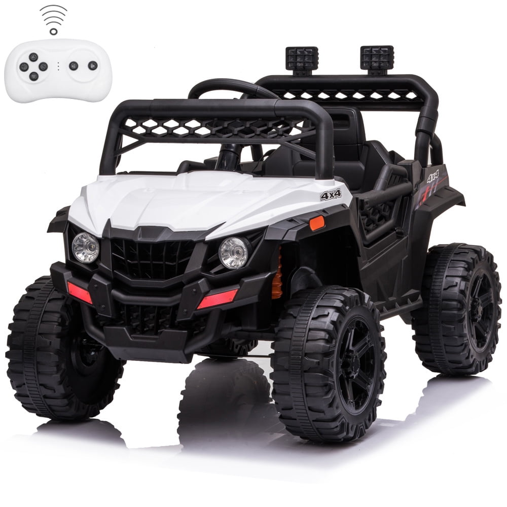 Leed Begroeten potlood 12V Kids Ride on Truck, Girls Ride On Toys with Remote Control, Battery  Powered Ride On UTV Cars for 3-5 Ages Kids Christmas Birthday Gifts, Kids  Electric Cars with MP3 Player, Radio,