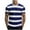 Blue, variant on Nmnitkp Mens T-Shirts Casual Mens Shirts Short Sleeve Striped Black White Cotton Spandex Summer Holiday Travel Basic Pullover Crew Shirt M-3XL