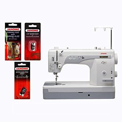 - janome 1600p-qc straight-stitch machine and kit