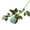 Blue, variant on Artificial Rose Flowers Single Branch for Wedding Hall Decoration, Realistic Bulgarian Silk Roses for Home Garden, Long Stem Fake Flowers for Bridal Decor 25.6 X 2.4 Inches, An Artificial Flower