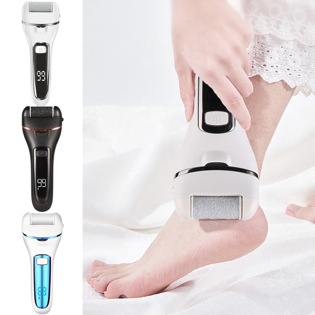1 Set Foot Grinder Washable Rechargeable 1200mAh Battery Handheld Electric Foot Callus Remover Pedicure Kit Daily Use