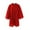 Red, variant on Black Graduation Gown Kids Baby Boys Girls Preschool Kindergarten Solid Robe Graduation Dress Outfits