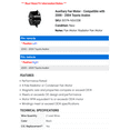 thumbnail image 2 of Auxiliary Fan Motor - Compatible with 2000 - 2004 Toyota Avalon 2001 2002 2003, 2 of 2