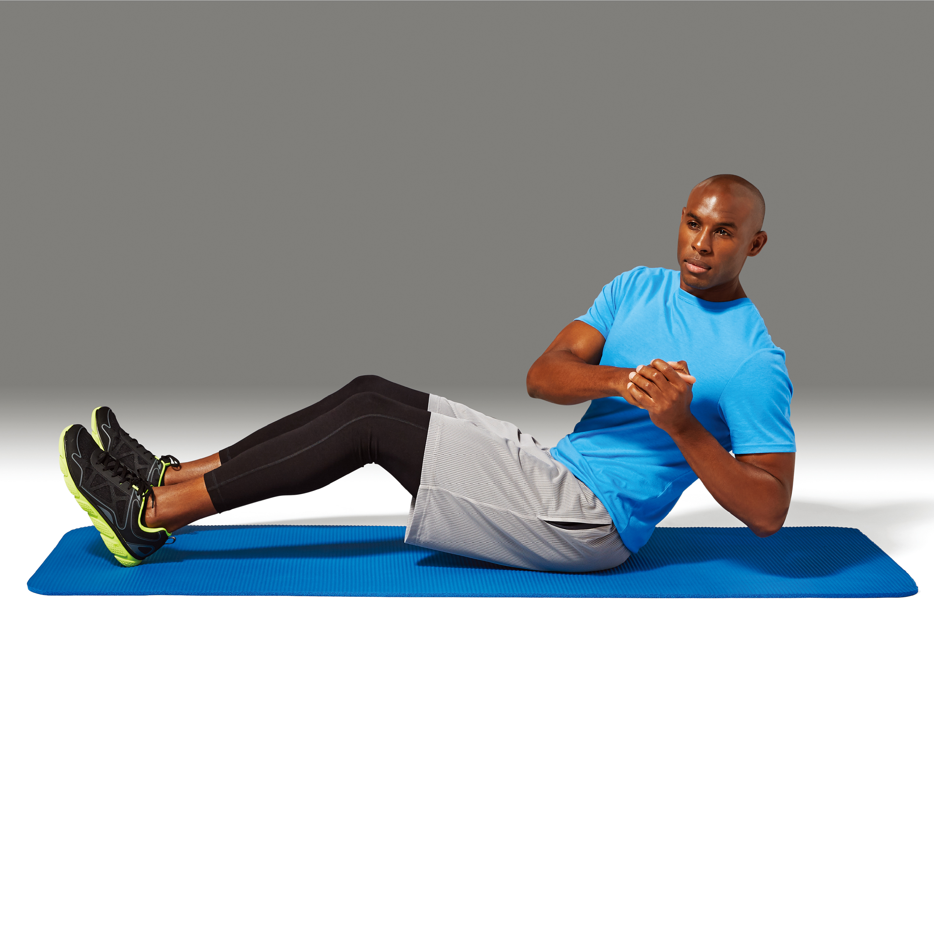Athletic Works Fitness Mat, 72 x 24 Inches, 10mm Padding photo 5