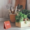 thumbnail image 2 of MasteelfCA 1Pc Creative 2023 Mini Calendar Simple Office Tabletop Calendar Paper Calendar, 2 of 7