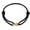 Gold, variant on Stainless Steel String Surfer Bracelet For Men Women Adjustable Statement, Crystal, Style V8213