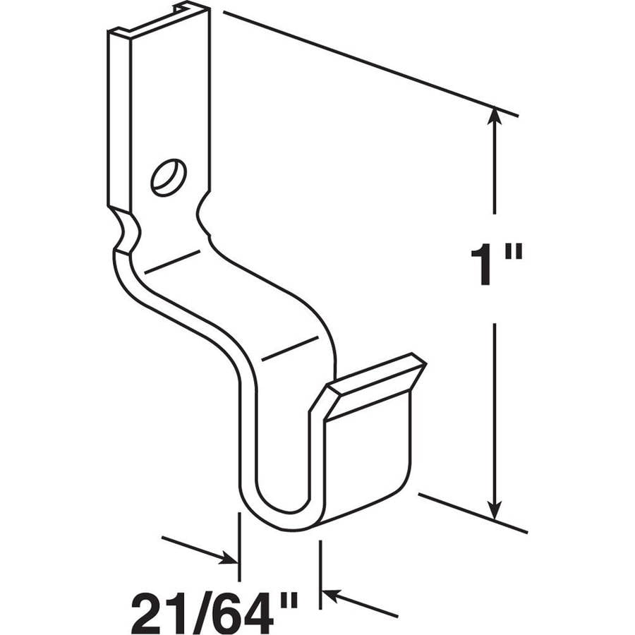 6 Spiral Balance Clips Use With 3//8/" Outside Diameter Tube FR Series Non-Tilt