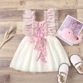thumbnail image 2 of Godom Girls Dresses Floral Dress Girl Casaul Printed A-line Sundress Princess Dress, 2 of 4