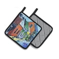 thumbnail image 2 of Somewhere Close Houses Pair of Pot Holders, 2 of 4