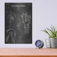 thumbnail image 4 of Luxe Metal Art 'Bagpipe Vintage Patent Blueprint' by Epic Portfolio, Metal Wall Art, 12"x16", 4 of 9