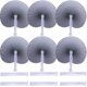 thumbnail image 1 of Bestage Paquete de 20 Abanicos Plegables Plateados de Papel 23x26 cm, 1 of 6