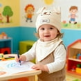 thumbnail image 6 of Kids Hat Cute Puppy Pullover Hat Cotton Set Single Hat for Boy and Girl 7-18 Months, 6 of 7