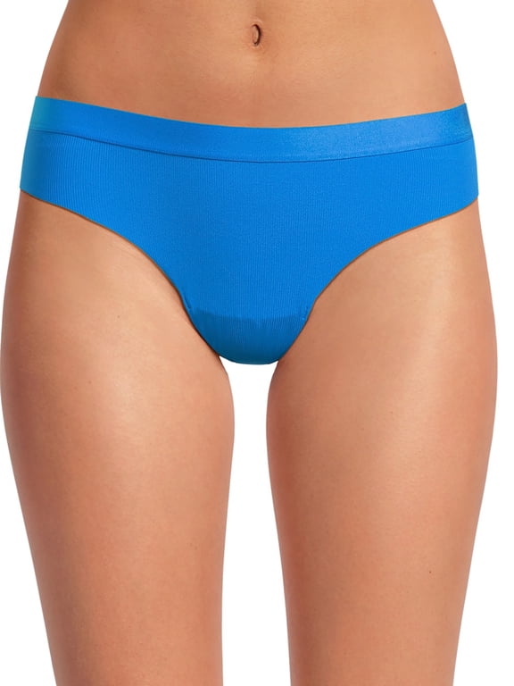 Micro Ribbed Bikini Panty, Sizes XS-XXXL