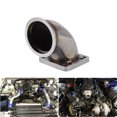 thumbnail image 4 of Adaptador Turbo Novia De Banda En V Turbo Novia Turbo De 3 Pulg. 3.0in VBand A T3 Turbo Flange 90° Bend Adapter Flange CNC Maching Para 304 Turbocharger ANGGREK Turbo Adapter, 4 of 8