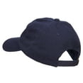 thumbnail image 3 of Salt and Lime Embroidered Unstructured Cap - Navy OSFM, 3 of 5
