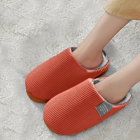 

Wefuesd Slippers Ugg Slippers Womenugg Women Fashion Shoes Ladies Warm Lovely Household Cotton Casual Flat Sliper Red 38-39