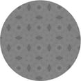 thumbnail image 1 of Ahgly Company Machine Washable Indoor Round Transitional Dim Gray Area Rugs, 4' Round, 1 of 7