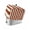 Orange, variant on Navy Blue Striped Toaster Cover 2 Slice, Modern Farmhouse Blue White Stripes Dustproof Bread Machine Oven Cover with Storage Pockets, Fits Most Kitchen Toasters Protector