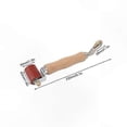 thumbnail image 3 of Wallpaper Seam Roller with Steelwood Handle for Smooth Application, 3 of 5
