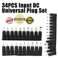 thumbnail image 3 of 34PCS  Jack Prompt Set 4 AC Input Adapter Charger DC Plug Kit Laptop Computer, 3 of 7
