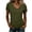 49# Army Green, variant on Women's Classic Fit T Shirts Short Sleeve V Neck Casual Tee Shirt Summer Tops Army Green XXL