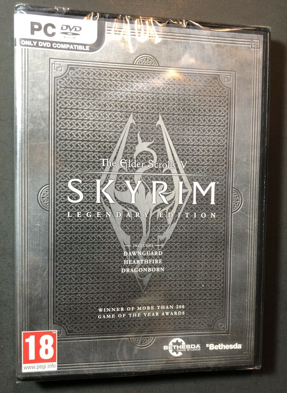 The Elder Scrolls V Skyrim Legendary Edition Pc Dvd Rom New Walmart Com Walmart Com