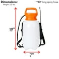 thumbnail image 3 of BirdRock Home 2-Gallon Garden Sprayer with Battery Powered Pump, 3 of 8