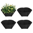 thumbnail image 4 of 4PCS Half Round Planter Liners Fabric Plant Liners Half Circle Flower Basket Liners Replacement Felt Liner Coconut Liners Alternative for Wall Hanging Basket Planter, 4 of 5