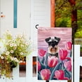 thumbnail image 3 of Cute Golden Retriever Tulip Flowers Garden Flag Hello Spring Summer Floral Dog Decor Flag Banner for Yard Outdoor 12.5X18 Inch Double Side, 3 of 6