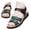 sandals 87#Dark Green, variant on WAYUTE Womens Sandals Elegant Open Toe Platform Sandals with Thick Heel for Everyday Comfortable Slip On Footwear Casual Outdoor