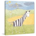 thumbnail image 2 of Marmont Hill Quinn’s Zebra Canvas Wall Art, 2 of 7