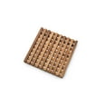thumbnail image 5 of Ironwood Gourmet Venetian Trivet, 10" x 10", Acacia Wood, 5 of 6