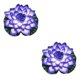 thumbnail image 2 of Loto artificial decorativo realista Cateissary color Azul 2Conjunto, 2 of 6