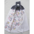 thumbnail image 2 of SPRING BLESSINGS FLORAL MINN HEAD - DENIM BLUE TOP DOUBLE THICK/FULL CROCHET TOP HANGING KITCHEN TOWEL, 2 of 3