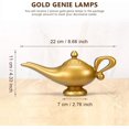 thumbnail image 4 of 2 Piezas Magic Genie Craft Halloween Gold Genie Accesorios de Disfraces para Fiesta de Halloween,11 Feliz Sencillez, 4 of 5
