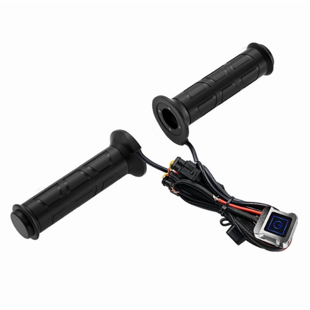 Hand Warmer Grip Smart Temperature Control Adjustable Hot Grip Handle Waterproof ATV Handlebar Heater for Motorcycles