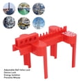 thumbnail image 3 of Ball Valve Lockout, 3PCS Set Industrial Adjustable Safety Lock Safe  for Valves Pipelines, 3 of 7