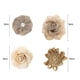 thumbnail image 4 of Flores de lino gruesas artificiales farfi versátiles imitación de lino rural lazo yute decoración de flores artificiales árbol de Navidad, 4 of 5