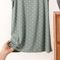 thumbnail image 5 of YHAJDS Womens Pajama Tops Modal Polka Dot Print Sleeveless Crew Neck Cami Soft Loungewear, 5 of 5