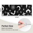 thumbnail image 5 of Black Halloween Bat Spider Pattern Kitchen Rug Mat,Kitchen Runner Rugs Non Skid Washable,Decorative Kitchen Floor Mats for Kitchen,Sink,Laundry,17"X47", 5 of 5