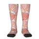 thumbnail image 1 of Fotbe Corals Calcetas Divertidas Estampadas para Hombre y Mujer, Calcetas de Algodón hasta la Rodilla para Caminar, Correr, Enfermería y Embarazo, 1 of 6