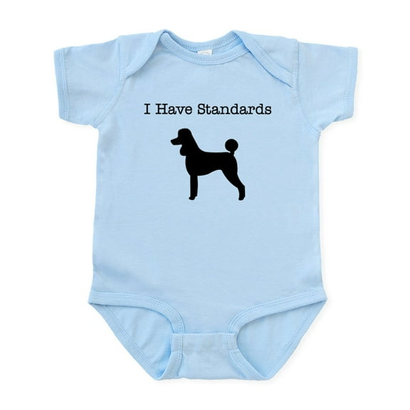 CafePress - I_Have_Stds_Black Body Suit - Baby Light Bodysuit, Size Newborn - 24 Months