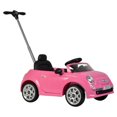thumbnail image 5 of Best Ride On Cars Fiat 500 Push Car White Stroller, 5 of 5