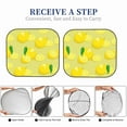 thumbnail image 6 of Haiem Bright Lemons Car Windshield Sun Shade (2 Pieces) Foldable Windshield Sun Shade Car Accessories for Truck SUV Pickup-Medium, 6 of 7