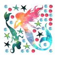 thumbnail image 1 of Coofit Wall Sticker Creative Fashion Mermaid Design Plastic Wall Decal Window Sticker, 1 of 7