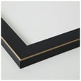 thumbnail image 3 of ArtToFrames 6x36 inch Raw Edge Black Picture Frame, Black MDF Poster Frame (4460), 3 of 8