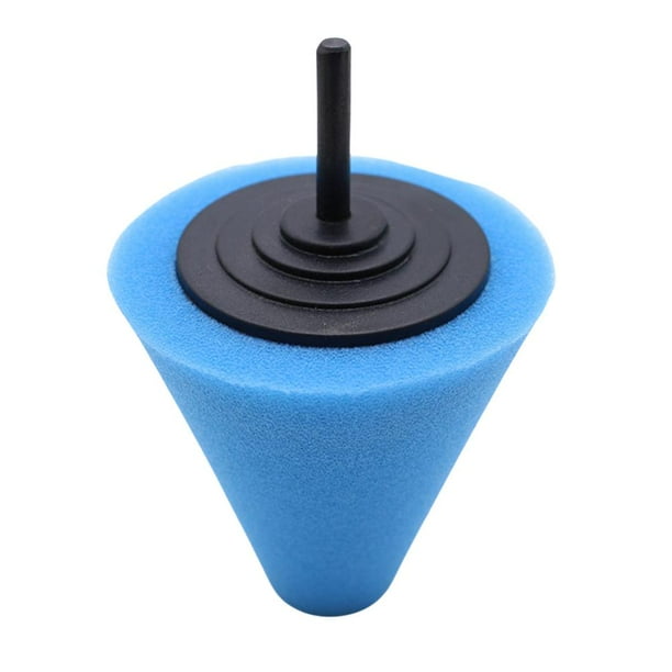 5uds. Rueda Pulido Auto Esponja Detallada Scratch Coche Belleza Azul