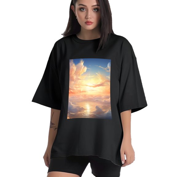 Plus Size Shirt for Women Black Tops for Women Short Sleeves Shirt for Women T Shirt Crewneck Shirt for Women XS