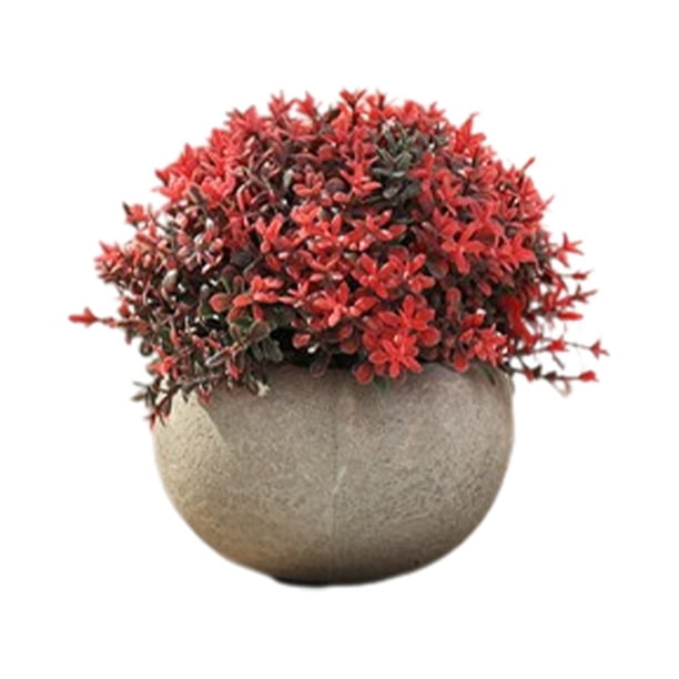 Toystoory Adorno Árbol de bonsái Ecológico Realista Respetuoso con la piel Frescura ABS Plantas artificiales en maceta Decoración JH3423