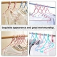 thumbnail image 5 of Set of 5 Windproof Clothes Hangers Heavy Duty Plastic Drying Racks Compact Sturdy Organizer for Clothes, 5 of 6